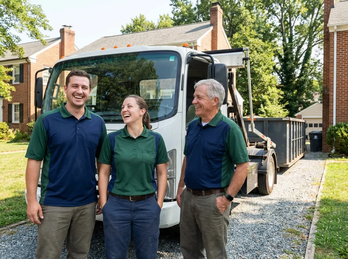 The Good Neighbor Dumpster Rental team, dumpster rental in Richmond, VA